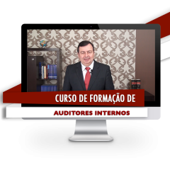 Online: Formação de Auditores Internos + Aulas ao vivo + Mentoria 